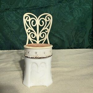 Vintage Avon Charisma Cream Sachet Pin Cushion Chair